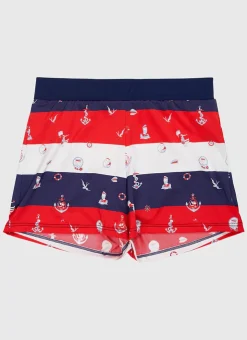 Shop Teens (8-16)^Aqua Blu Admiral Lycra Swim Shorts Admiral-1