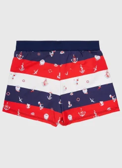 Shop Teens (8-16)^Aqua Blu Admiral Lycra Swim Shorts Admiral-1