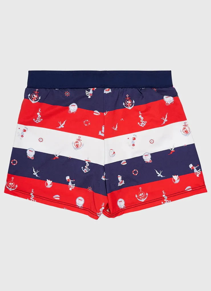 Shop Teens (8-16)^Aqua Blu Admiral Lycra Swim Shorts Admiral-1