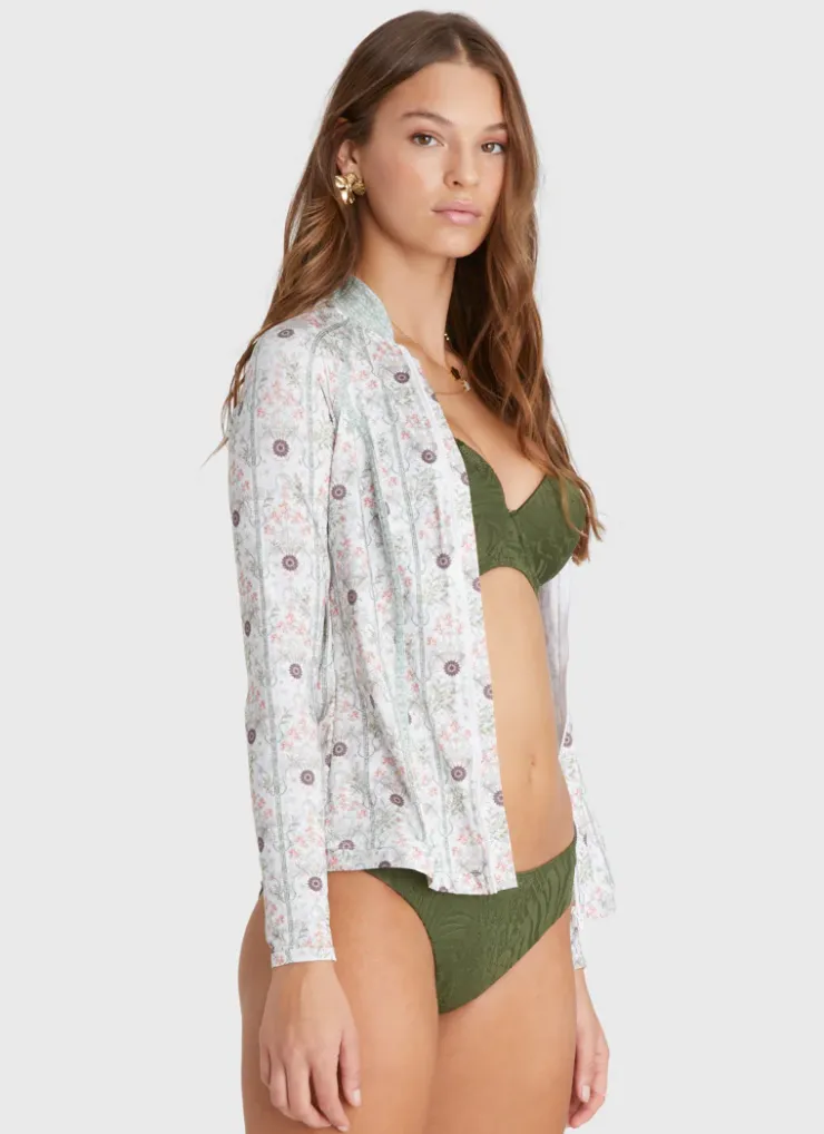 Rash Guards|Tops^Aqua Blu Lyla Rash Guard Amaryllis
