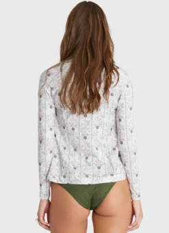 Rash Guards|Tops^Aqua Blu Lyla Rash Guard Amaryllis
