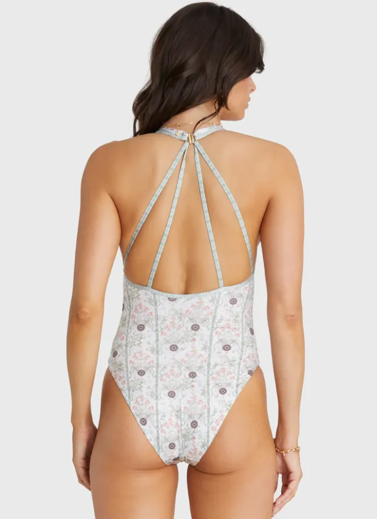 One Pieces^Aqua Blu Sienna One Piece Amaryllis