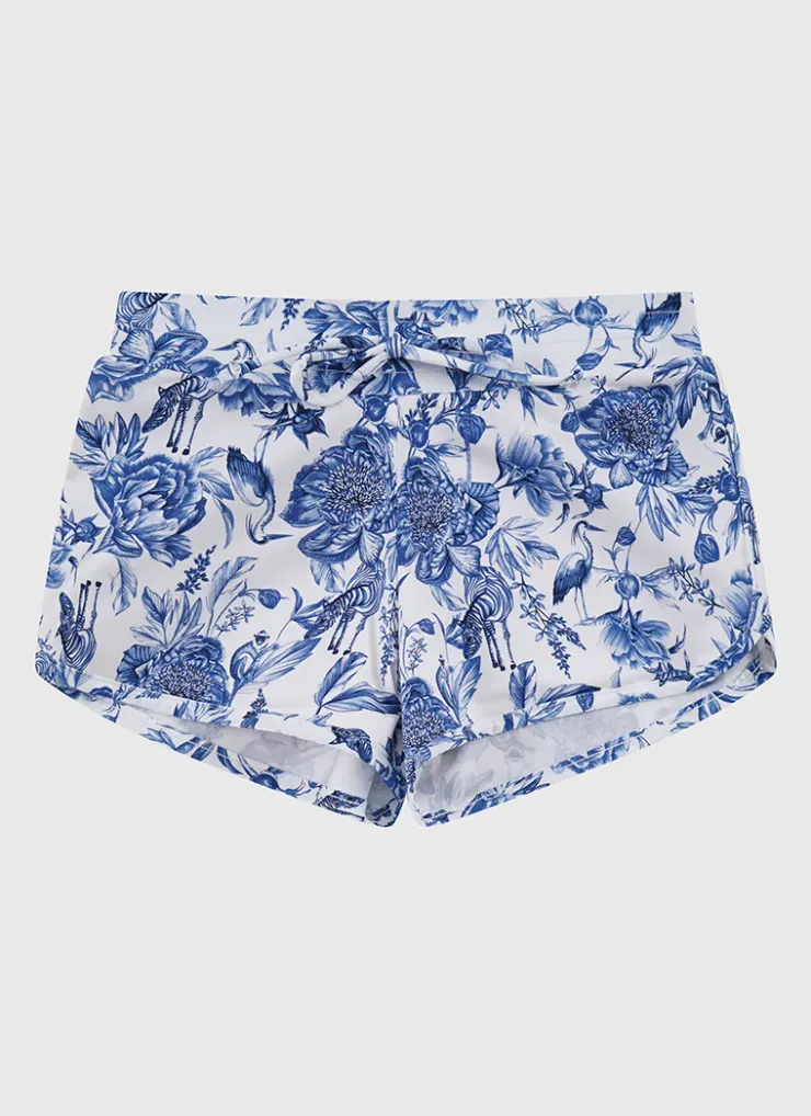 Shop Juniors (3-7)|Bottoms^Aqua Blu Lycra Boardshorts Azalea