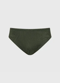Racer Briefs^Aqua Blu Back to Basics Racer Briefs Olive