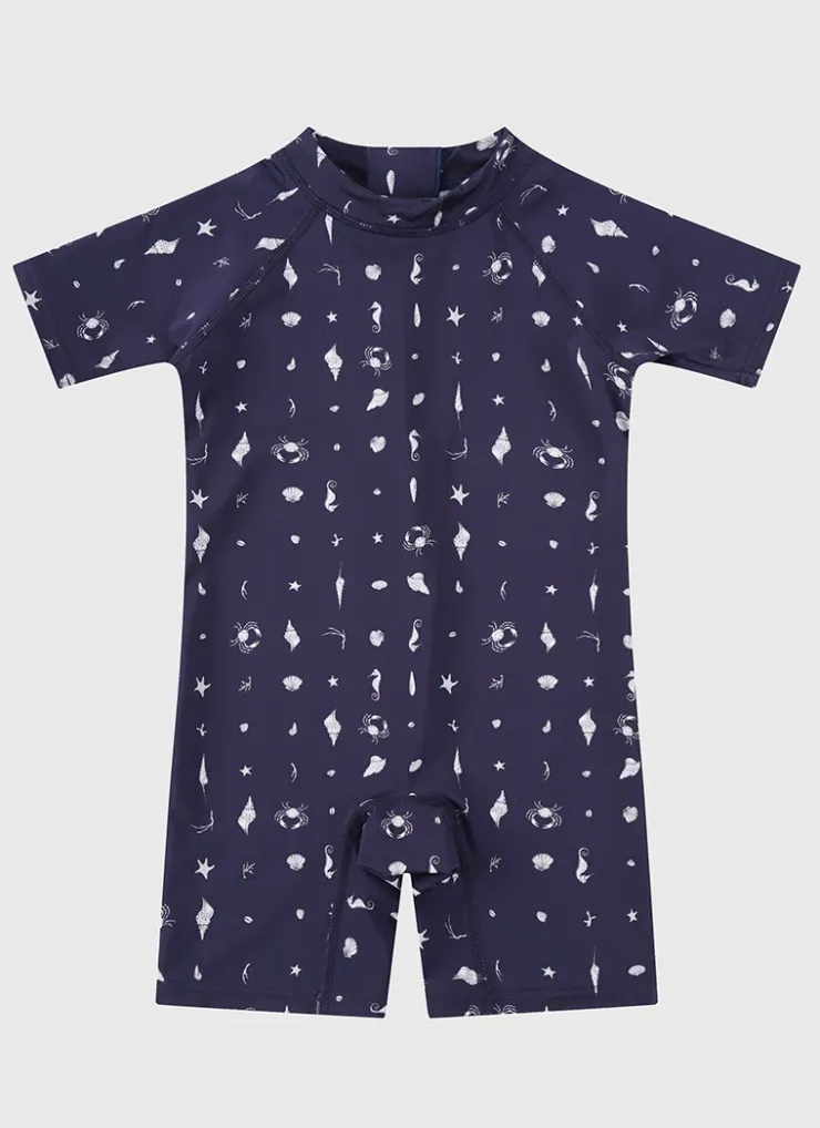 Shop Infants (00-2)|Sunsuits^Aqua Blu Sunsuit Barnacle