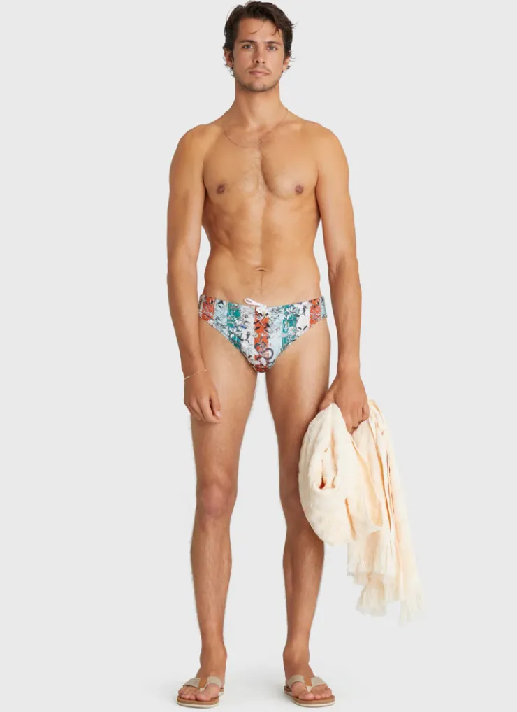 Racer Briefs^Aqua Blu Racer Briefs Boa