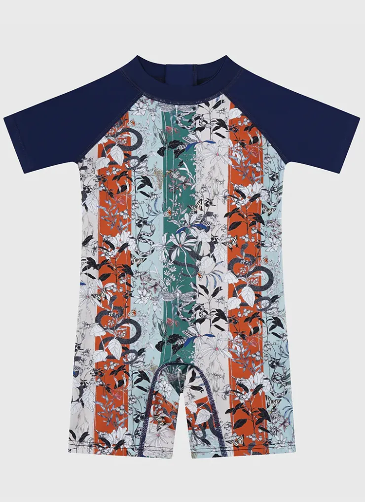 Shop Infants (00-2)|Sunsuits^Aqua Blu Sunsuit Boa