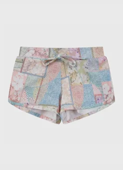 Shop Juniors (3-7)|Bottoms^Aqua Blu Lycra Boardshorts Brindle