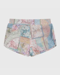 Shop Juniors (3-7)|Bottoms^Aqua Blu Lycra Boardshorts Brindle