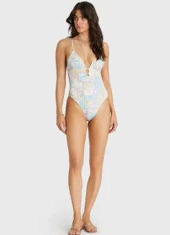 One Pieces^Aqua Blu Michelle One Piece Brindle