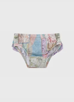 Shop Infants (00-2)|Bottoms^Aqua Blu Swim Nappy Brindle