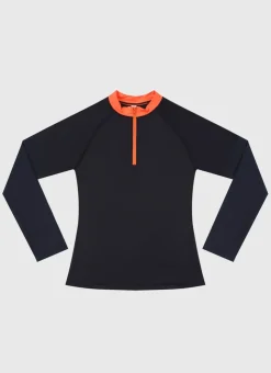Shop Teens (8-16)|Rashies^Aqua Blu Building Blocks Long Sleeve Rash Vest