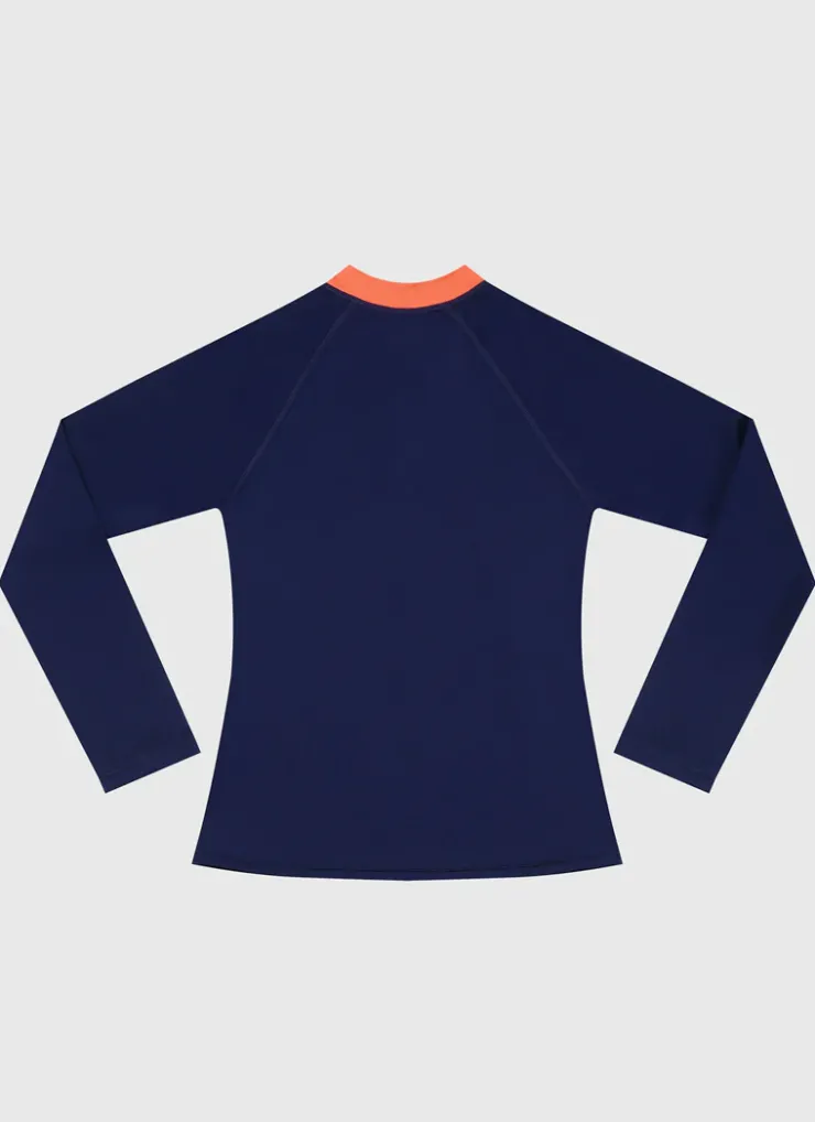 Shop Teens (8-16)|Rashies^Aqua Blu Building Blocks Long Sleeve Rash Vest