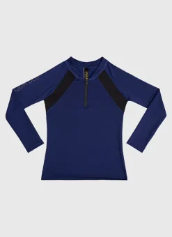 Shop Juniors (3-7)|Shop Teens (8-16)^Aqua Blu Building Blocks Long Sleeve Rash Vest