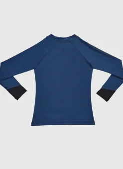 Shop Juniors (3-7)^Aqua Blu Building Blocks Long Sleeve Rash Vest (SAMPLE)