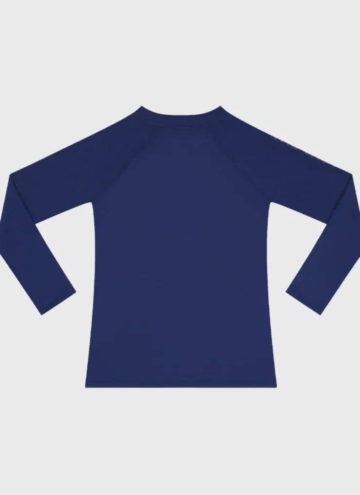 Rashies^Aqua Blu Building Blocks Long Sleeve Rash Vest