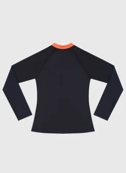 Shop Juniors (3-7)|Rashies^Aqua Blu Building Blocks Long Sleeve Rash Vest