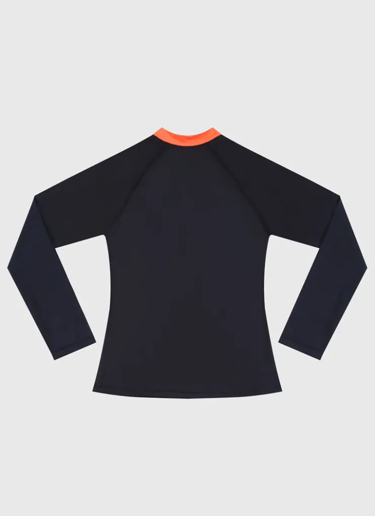 Shop Juniors (3-7)|Rashies^Aqua Blu Building Blocks Long Sleeve Rash Vest