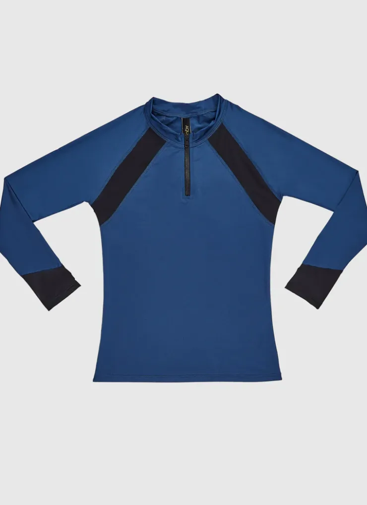 Shop Teens (8-16)^Aqua Blu Building Blocks Long Sleeve Rash Vest (SAMPLE) Grey
