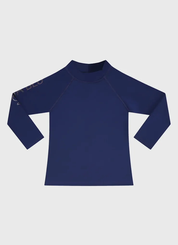 Rashies^Aqua Blu Building Blocks Long Sleeve Rash Vest (SAMPLE)