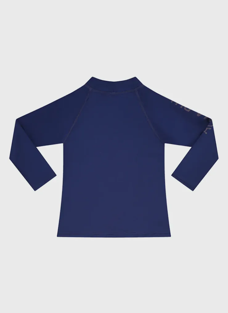 Rashies^Aqua Blu Building Blocks Long Sleeve Rash Vest (SAMPLE)