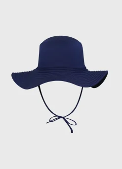 Shop Infants (00-2)|Hats^Aqua Blu Building Blocks Lycra Hat