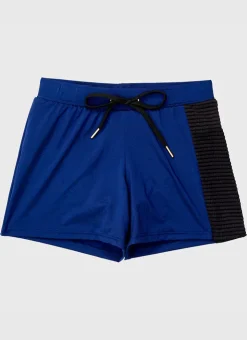 Shop Teens (8-16)|Bottoms^Aqua Blu Building Blocks Lycra Swim Shorts