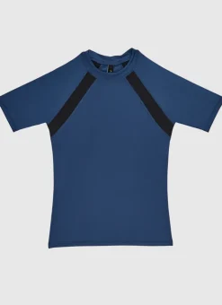 Shop Juniors (3-7)|Shop Teens (8-16)^Aqua Blu Building Blocks Short Sleeve Rash Vest