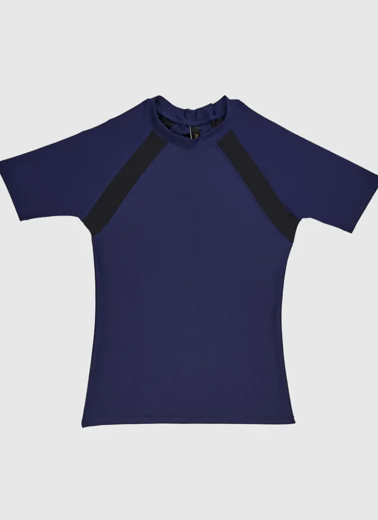 Shop Juniors (3-7)|Shop Teens (8-16)^Aqua Blu Building Blocks Short Sleeve Rash Vest