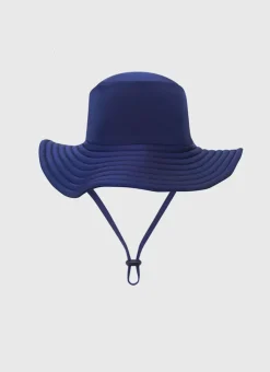 Shop Juniors (3-7)|Hats^Aqua Blu Building Blocks Sun Hat - Kids