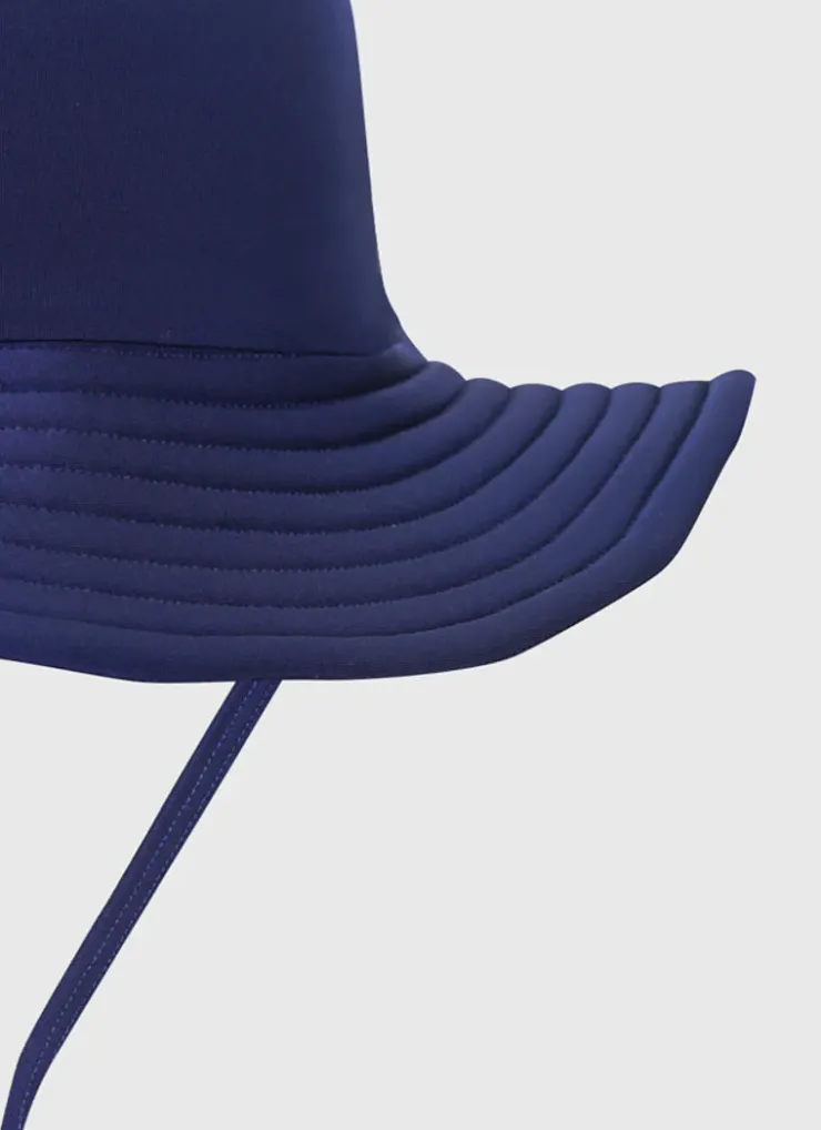 Shop Juniors (3-7)|Hats^Aqua Blu Building Blocks Sun Hat - Kids