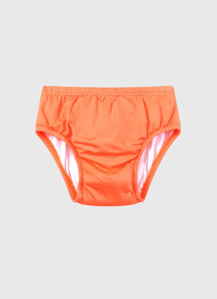 Bottoms^Aqua Blu Building Blocks Swim Nappy