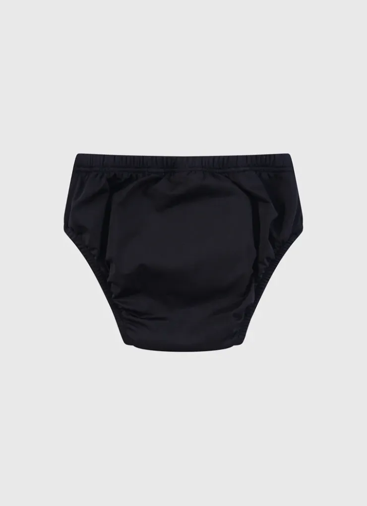 Bottoms^Aqua Blu Building Blocks Swim Nappy