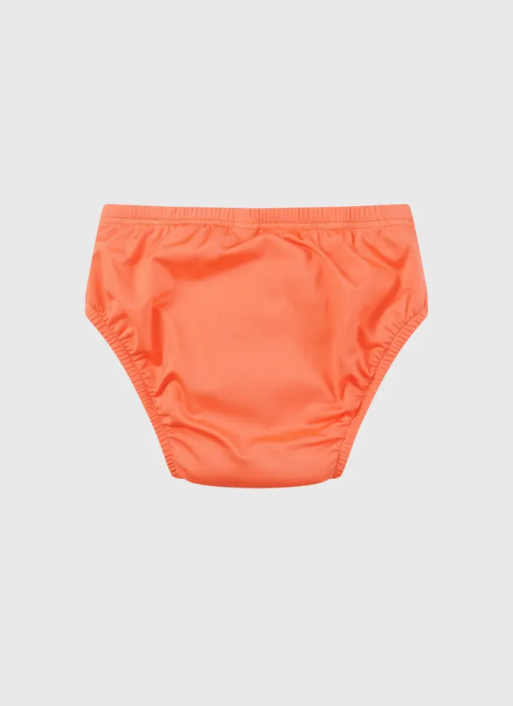 Bottoms^Aqua Blu Building Blocks Swim Nappy