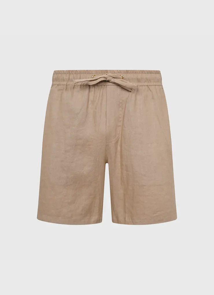 Bottoms|Bottoms^Aqua Blu Connor Shorts Caramel