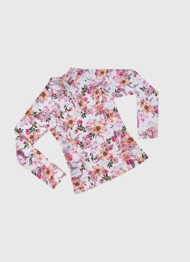 Rashies|Sets^Aqua Blu Long Sleeve Rash Vest Set (SAMPLE) Chase