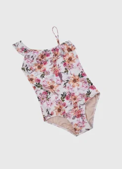 One Pieces^Aqua Blu One Shoulder One Piece Chase