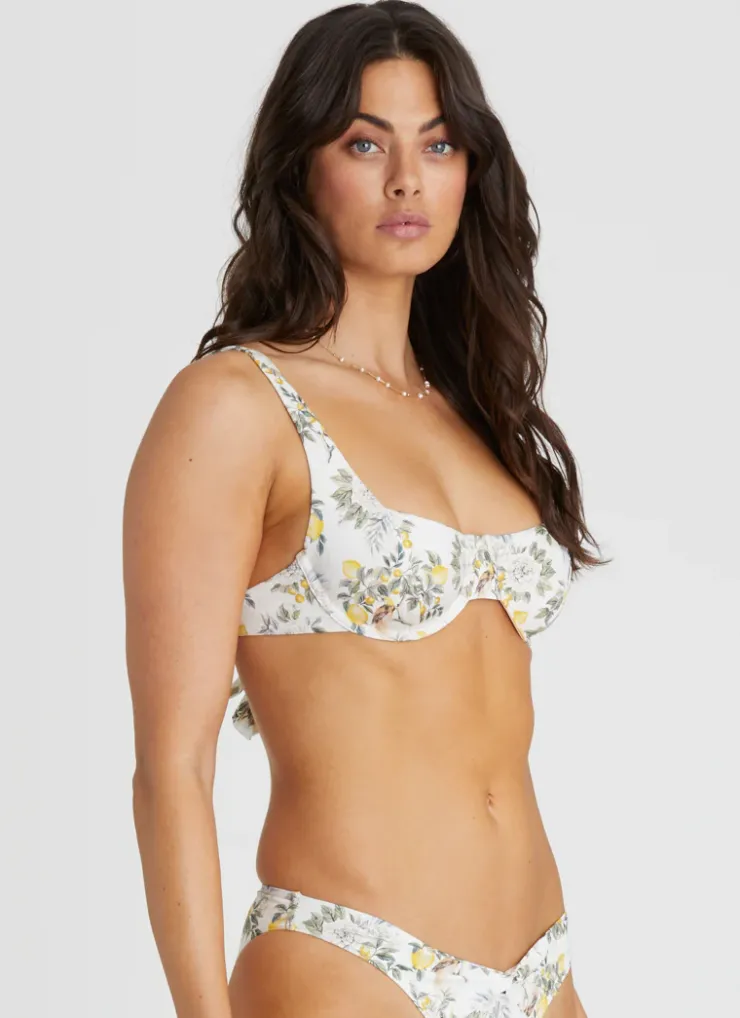 Tops^Aqua Blu Zara Balconette Clementine