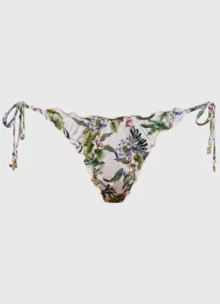 Bottoms^Aqua Blu Bri Tie Side Pant Daffodil