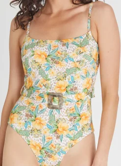 One Pieces^Aqua Blu Hannah One Piece Dahlia