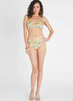 Tops^Aqua Blu Olivia Bikini Top Dahlia