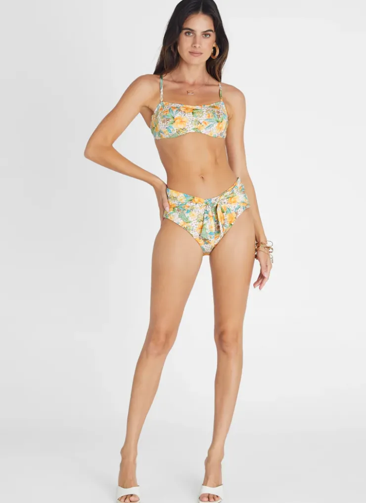 Tops^Aqua Blu Sara Bikini Top Dahlia