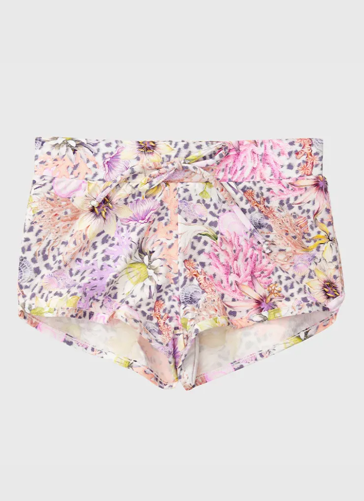 Shop Juniors (3-7)|Bottoms^Aqua Blu Lycra Boardshorts Daisy