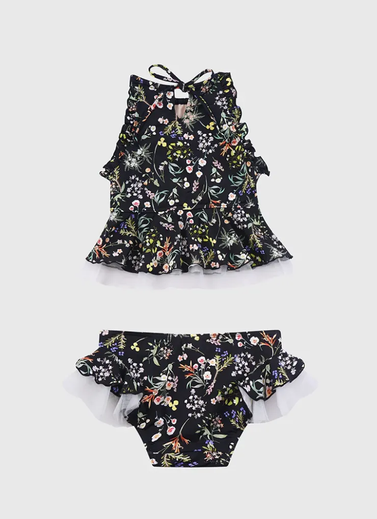 Shop Juniors (3-7)|Sets^Aqua Blu Halter Neck Bikini Set Dandelion