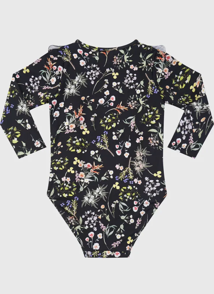Shop Infants (00-2)|One Pieces^Aqua Blu Long Sleeve One Piece Dandelion
