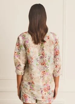Tops^Aqua Blu Blake Shirt Dianthus