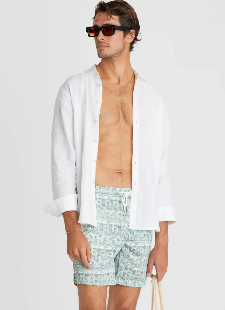 Swim Shorts^Aqua Blu Boardshorts Evergreen