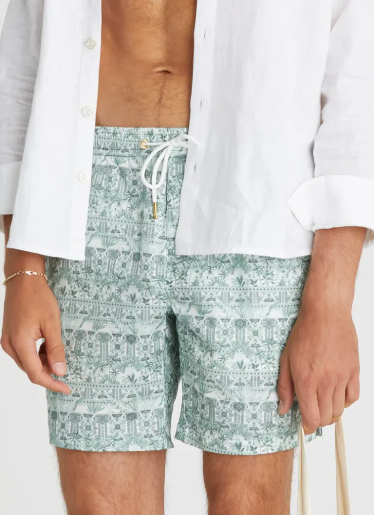 Swim Shorts^Aqua Blu Boardshorts Evergreen