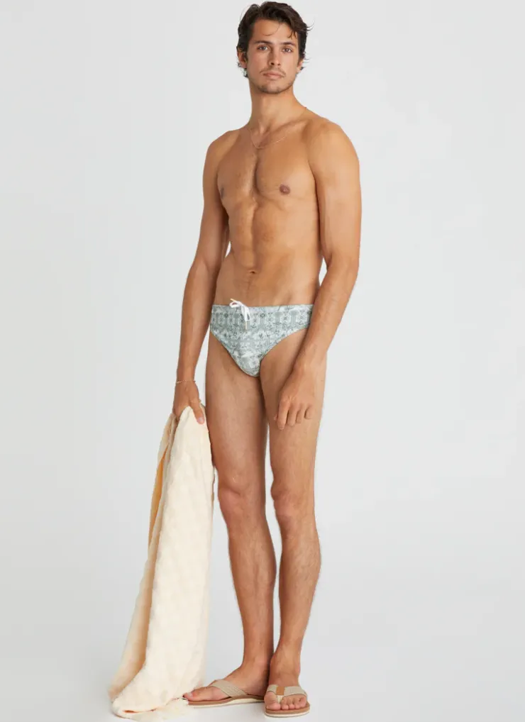 Racer Briefs^Aqua Blu Racer Briefs Evergreen