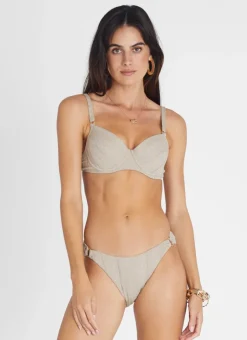 Bottoms^Aqua Blu Fawn Alexis Cheeky Pant Beige